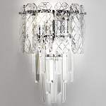 Бра Harmonica Crystal Chrome Wall Lamp варинант исполнения - 2 | Loft Concept в Костроме