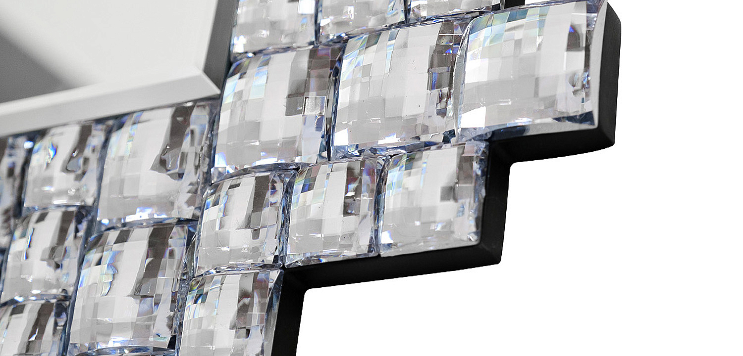 Зеркало Lasre Glitter Squares Mirror Зеркало Lasre Glitter Squares Mirror - Loft-Concept в Костроме