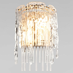 Бра с эффектом стекающего стекла и прозрачными трубками Textured Glass варинант исполнения - 2 | Loft Concept в Костроме