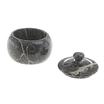 Сахарница из натурального камня Змеевик Stone Sugar Bowls варинант исполнения - 2 | Loft Concept в Костроме