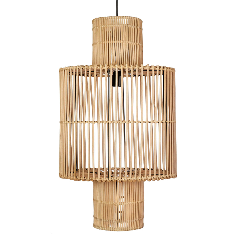 Подвесной светильник Ivy Rattan Pendant Древесина в Костроме | Loft Concept 