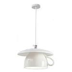 Подвесные светильники в виде белой посуды Flower Reversal варинант исполнения - 8 | Loft Concept в Костроме