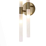 Бра с двумя цилиндрическими матовыми плафонами на круглом основании Delta Light варинант исполнения - 2 | Loft Concept в Костроме