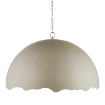 Подвесной светильник в форме купола с сочетанием золотого и оливкового цвета Eggshell варинант исполнения - 1 | Loft Concept в Костроме