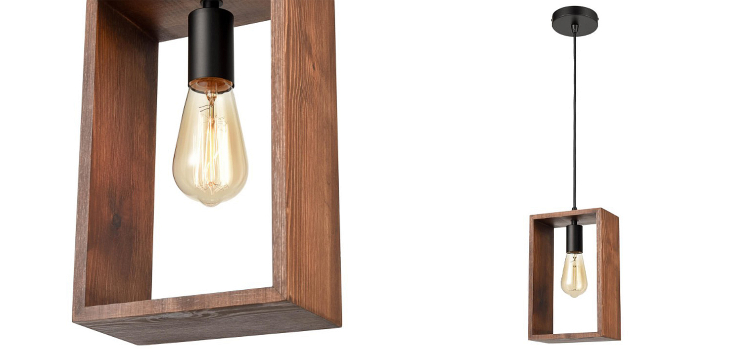 Подвесной светильник Bismark Wooden Подвесной светильник Bismark Wooden - Loft-Concept в Костроме