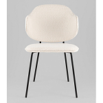 Стул Bellamy букле молочный варинант исполнения - 4 | Loft Concept в Костроме