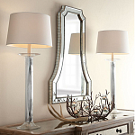 Зеркало в серебристой фигурной раме Silver Reflection варинант исполнения - 2 | Loft Concept в Костроме