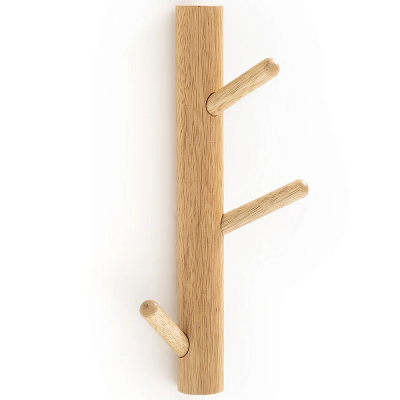 Деревянная настенная вешалка Branch Wood Hanger Древесина в Костроме | Loft Concept 