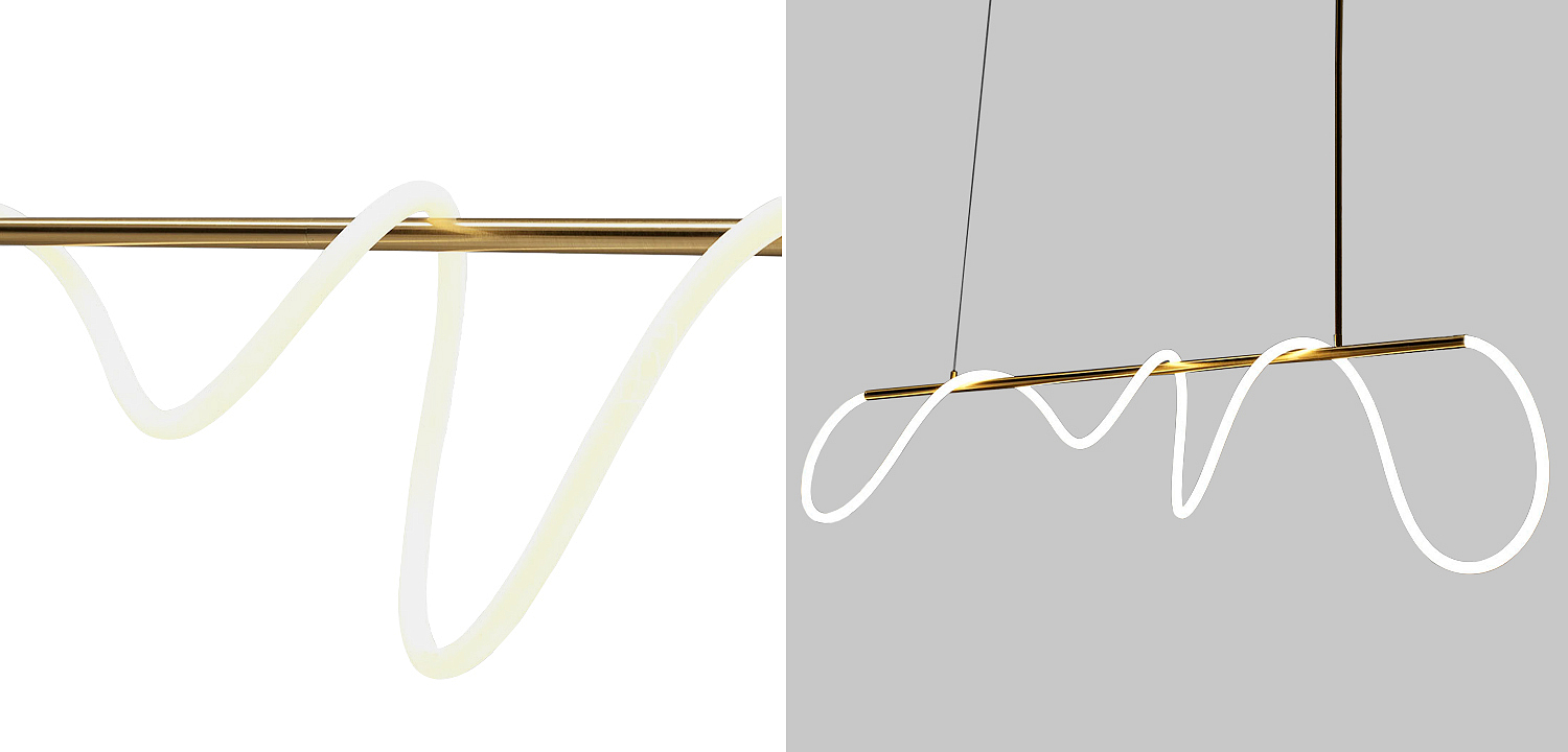 Светильник Luke Lampco Tracer Bar Gold 160 Светильник Luke Lampco Tracer Bar Gold 160 - Loft-Concept в Костроме