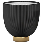 Круглый приставной стол Ruelly Black Coffee Table варинант исполнения - 1 | Loft Concept в Костроме