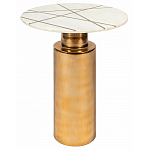 Кофейный столик с мраморной столешницей Sleeve варинант исполнения - 1 | Loft Concept в Костроме