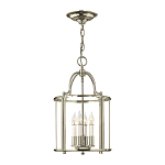 Подвесной светильник с прозрачным стеклянным цилиндрическим плафоном в классическом стиле на цепи Hinkley варинант исполнения - 9 | Loft Concept в Костроме