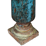 Антикварная колонна из массива тика Unique Indian Antique Column варинант исполнения - 3 | Loft Concept в Костроме