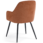 Кресло обеденное на металлических ножках Mazzi Chair варинант исполнения - 11 | Loft Concept в Костроме