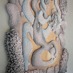 Тканый вручную монументальный настенный гобелен Soft Inception варинант исполнения - 1 | Loft Concept в Костроме