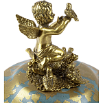 Фарфоровая шкатулка Birds with an angel варинант исполнения - 7 | Loft Concept в Костроме