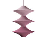 Подвесной вязаный розовый светильник «Звезда Востока 03» варинант исполнения - 1 | Loft Concept в Костроме