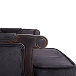 Кресло George Grand Armchair black velour варинант исполнения - 4 | Loft Concept в Костроме