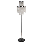 Торшер Хром с каскадом сияющих кристаллов Shining Waterfall варинант исполнения - 1 | Loft Concept в Костроме