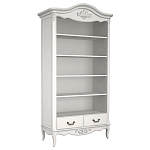 Стеллаж белый из массива бука с 5-ю полками White Provence варинант исполнения - 1 | Loft Concept в Костроме