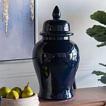 Ваза с крышкой однотонная Высота 48 см Chinoiserie Ceramics варинант исполнения - 3 | Loft Concept в Костроме