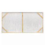 Панно декоративное с ручной росписью Gray Strokes варинант исполнения - 4 | Loft Concept в Костроме