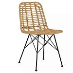 Стул с ротанговым плетением Wicker Stool без подлокотников варинант исполнения - 6 | Loft Concept в Костроме