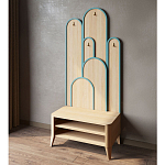 Вешалка «Байома» варинант исполнения - 2 | Loft Concept в Костроме