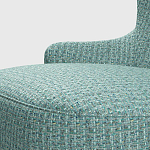 Мебельная ткань Шенилл бирюзовый цвет 142 см T4-61 варинант исполнения - 9 | Loft Concept в Костроме