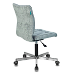 Офисное кресло в серо-голубом велюре Bureaucrats варинант исполнения - 4 | Loft Concept в Костроме