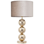 Настольная лампа с основанием в виде золотых сфер Balance Table Lamp Gold варинант исполнения - 1 | Loft Concept в Костроме