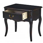 Тумба прикроватная из массива березы с ящиком и состаренным эффектом Vintage варинант исполнения - 3 | Loft Concept в Костроме