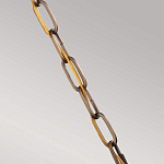 Подвесной светильник со стальным плафоном и белым матовым стеклянным шаром Feiss варинант исполнения - 8 | Loft Concept в Костроме