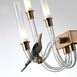 Бра с декоративными птицами Ganthea 3 лампы варинант исполнения - 3 | Loft Concept в Костроме