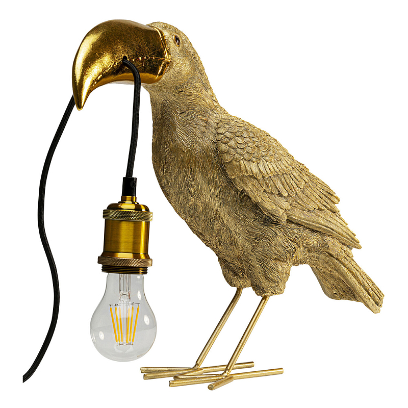 Настольная лампа Золотой Тукан Золотой в Костроме | Loft Concept 