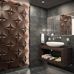 Гипсовая 3D панель с принтографией PM-22 варинант исполнения - 2 | Loft Concept в Костроме