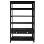 Стеллаж с двумя ящиками Elsa Dreams Black варинант исполнения - 5 | Loft Concept в Костроме