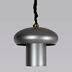 Подвесной светильник с серым металлическим плафоном Capability варинант исполнения - 1 | Loft Concept в Костроме