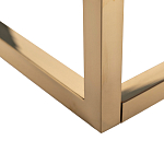 Консоль с ящиками зеркальная с золотым декором Gold Painted Mirror Console варинант исполнения - 4 | Loft Concept в Костроме