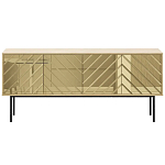 Длинная тумба с зеркальным декором Serena варинант исполнения - 2 | Loft Concept в Костроме