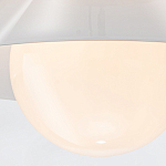 Потолочный светильник в форме конуса с белым шарообразным плафоном Quintiesse варинант исполнения - 3 | Loft Concept в Костроме