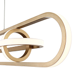 Подвесной светильник с вытянутой овальной формой Eurofase варинант исполнения - 8 | Loft Concept в Костроме