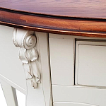 Деревянная консоль с ящиком в стиле прованс Hadrienne Montmartre Provence Connsole Table варинант исполнения - 2 | Loft Concept в Костроме