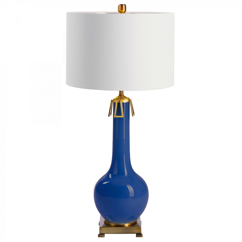 Настольная лампа Colorchoozer Table Lamp Blue Синий Настольная лампа Colorchoozer Table Lamp Blue Синий в Костроме | Loft Concept