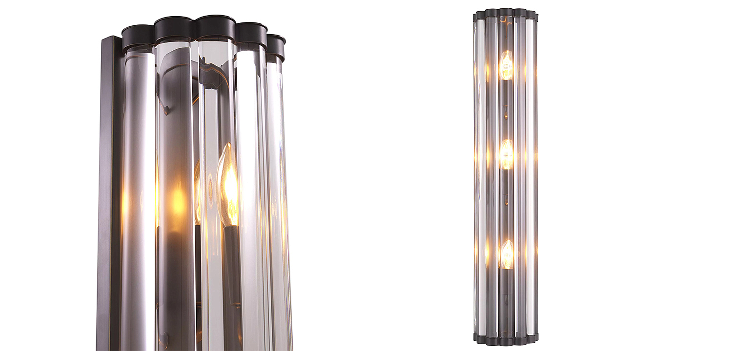 Бра Eichholtz Wall Lamp Amalfi L Bronze Бра Eichholtz Wall Lamp Amalfi L Bronze - Loft-Concept в Костроме