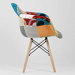 Стул с обивкой в стиле Patchwork варинант исполнения - 3 | Loft Concept в Костроме