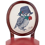 Стул French Owl with a rose варинант исполнения - 5 | Loft Concept в Костроме