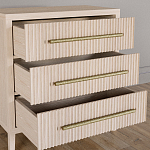 Комод Primo с 3 выдвижными ящиками Светлый дуб варинант исполнения - 6 | Loft Concept в Костроме