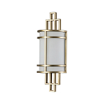 Бра с геометрическим каркасом и матовым белым цилиндрическим плафоном Feiss варинант исполнения - 1 | Loft Concept в Костроме