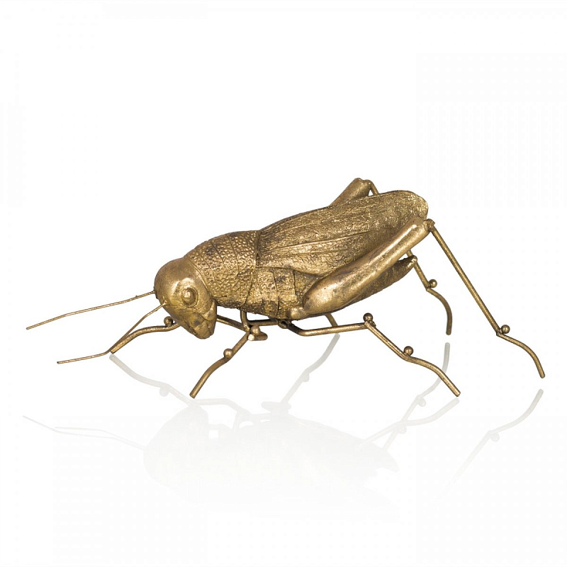 Декоративная фигурка кузнечика Grasshopper Золотой Декоративная фигурка кузнечика Grasshopper Золотой в Костроме | Loft Concept
